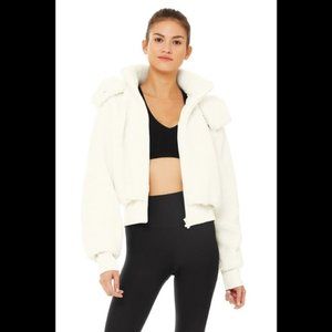 Alo Yoga Foxy Teddy Sherpa Jacket NWOT